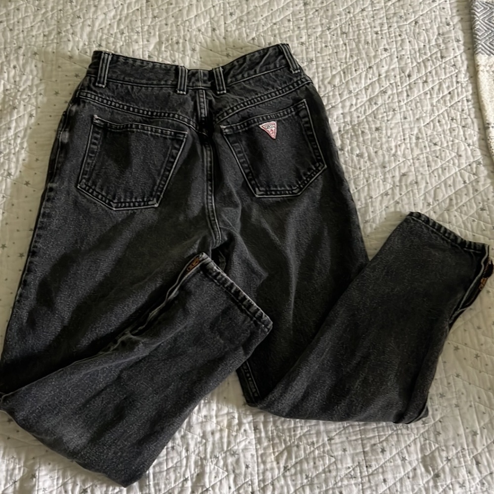 Guess high waisted jeans